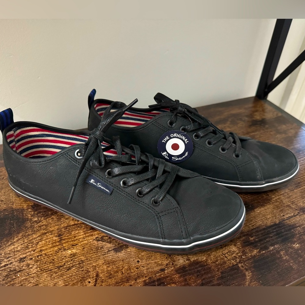 Men’s Ben Sherman Black Sneakers